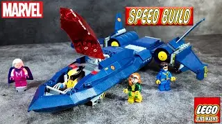 LEGO X-Men X-Jet 76281 Speed Build