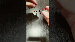 Лего санки с оленями 