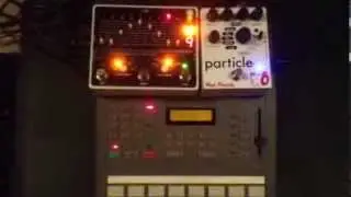 Alesis HR-16 + Red Panda Particle + EHX 8 Step Program