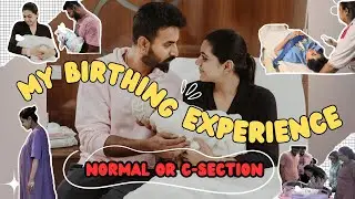 MY BIRTHING EXPERIENCE | Birth Vlog | Normal or C-section? | Kannada Vlog | ArpithaAbhishek