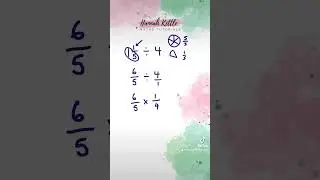 How to divide fractions 