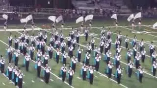 GCHS Marching Sharks at Lely Aug 2015 Phone Vid
