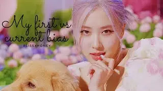 my first bias vs my current bias of kpop groups