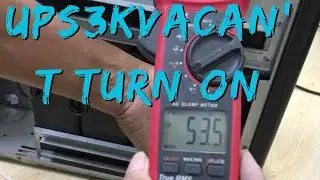 How to fixed Uninterruptible power supply (UPS) 3KVA not charge/ UPS  no power / UPS  can't turn on