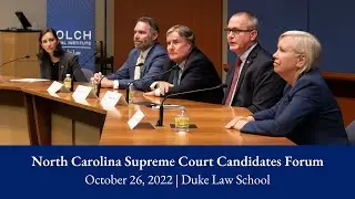 North Carolina Supreme Court Candidates Forum