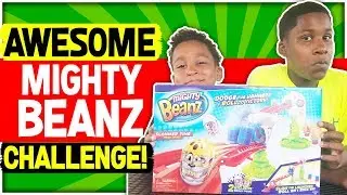 MIGHTY BEANZ CHALLENGE EXTREME RACE | BROTASTIK DOING THE MIGHTY BEANZ CHALLENGE AND RACE!!
