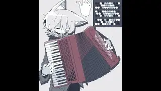 Le récital d'accordéon musical merveilleux, étonnant, magnifique et autistique de Rune.