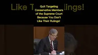 Sen Kennedy Putting Political Pressure on the Sup Court