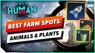 Once Human BEST New Farm Spots! Polar Bear, Seal, Ice Melon & MORE! Way of Winter