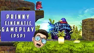 Save the Penguins! Prinny on the Sony PSP (Cinematic GAMEPLAY) |  [FHD]