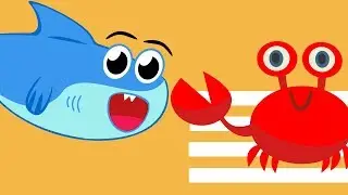 Baby Shark wheels on the bus story - #Cartoon for #babies