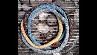 Scarf necklace. /Knitting/
