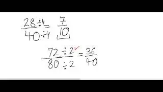 reducing to lowest (division )