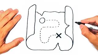 How to draw a Map Step by Step | Drawing a Map