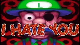 Friday Night Funkin' VS Mario's Madness V2 (  I HATE YOU  ) Lyrics