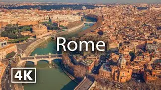 Rome  4K | Travel with Calm Music