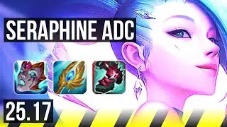 SERAPHINE & Galio vs JHIN & Bard (ADC) | EUW Master | 25.17