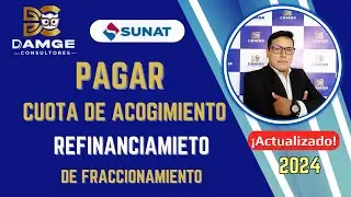 🔴Como pagar la cuota de acogimiento de un refinanciamiento de Fraccionamiento