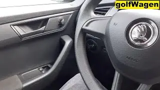 Skoda Fabia master window switch replacement
