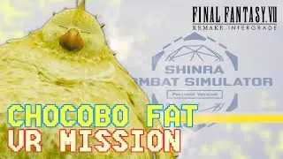 Final Fantasy 7 Remake | Chocobo Fat Battle (Shinra Combat Simulator) | PC | 720p |