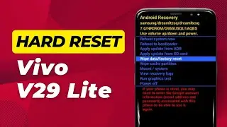 Vivo V29 Lite Hard Reset/pattern Unlock (Quick & Easy)
