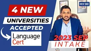 4 New Universities That Accept LanguageCert Test | 2023 Intake | Naeem Mushtaq