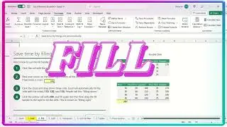Excel's Fill Option: A Comprehensive Guide | Excel Business Essentials Certification Course Lesson 2