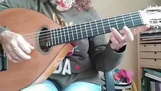ejercicios preparatorios para ayudar a tocar Lo Divino en instrumentos de plectro.