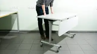 Мобильный складной стол Клик с экраном