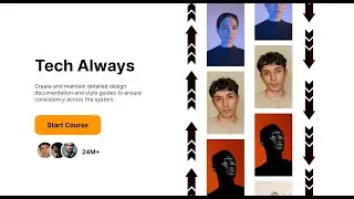 Infinite Vertical Scroll Animation in Figma (Auto Loop & Opposite Direction Effect)