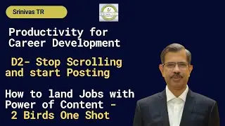 How to Stop Scrolling and Start Posting Content to land Dream Jobs