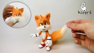 Making TAILS with Clay (Sonic the hedgehog movie) - Original Sculpey [kiArt kia]
