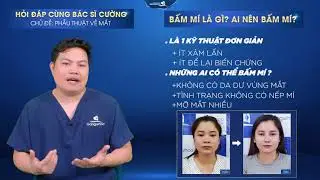 CẮT MÍ VÀ BẤM MÍ MẮT KHÁC NHAU THẾ NÀO? HỎI ĐÁP CÙNG BÁC SĨ PHÙNG MẠNH CƯỜNG TẠI BVTM GANGWHOO