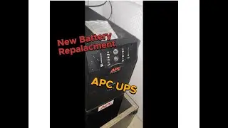 New Battery insatallation in APC Easy UPS SRV 2000VA 230V.