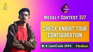 2596. Check Knight Tour Configuration - JAVA (Weekly Contest 337)