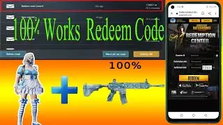 PUBG Redeem Code Today | Get Glacier M416 For Free & Outfit| PUBG Redeem Code 2021 |King Baba Gaming