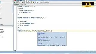 Insert data in table by procedure | Insert data in table | procedure parameter | Insert procedure