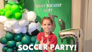 Our Son's Super Fun Soccer Themed Party!
