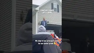These high school students slept in their principal’s yard 😂￼