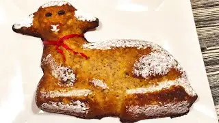 Рождественский ягнёнок Кето кекс