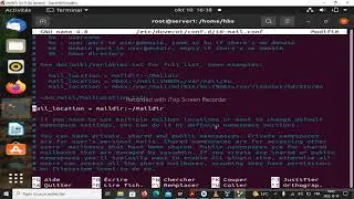 Configuration d'un serveur de réception de messagerie dovecot sou Ubuntu