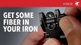 Feyachi S27 fiber optic flip up iron sights Install and Review