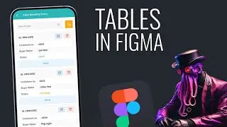 How to Create Tables in Figma Manually and Using a Plugin | Tutorial