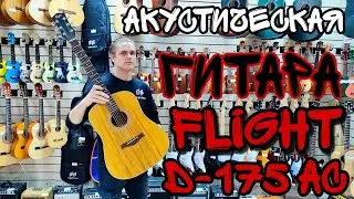Акустическая гитара Flight D-175 AC | обзор от MAJOR MUSIC