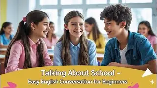Talking About School – Easy English Conversation for Beginners | ChatLish