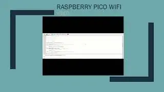 Primer uso de Raspberry pi pico Wifi con micropython