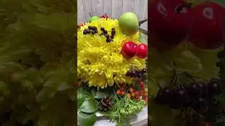 Ёж из живых цветов #florist #flowers #hedgehog #animals