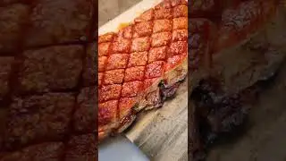 Extra Spicy Lechon Belly! #food #porkbelly #pork #batangas #foodie #birthdays #cooking #bbq