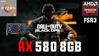 Call of Duty Black Ops 6 RX 580 8GB (Extreme Settings 1080p FSR3)