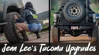 Jenn Lee’s Manual Tacoma Gets C4 Fabrication Armor Installed | Front/ Rear Bumper, and Skid Plates